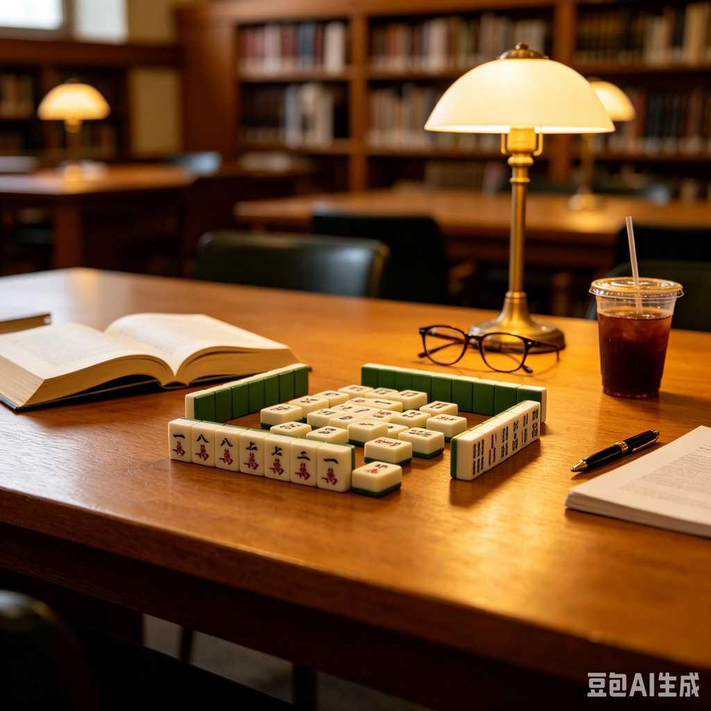 mini travel mahjong set lightweight