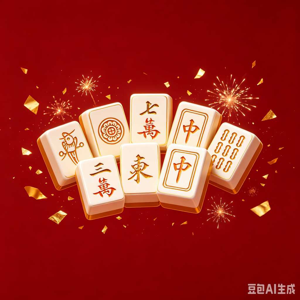 traditional oriental mahjong tiles