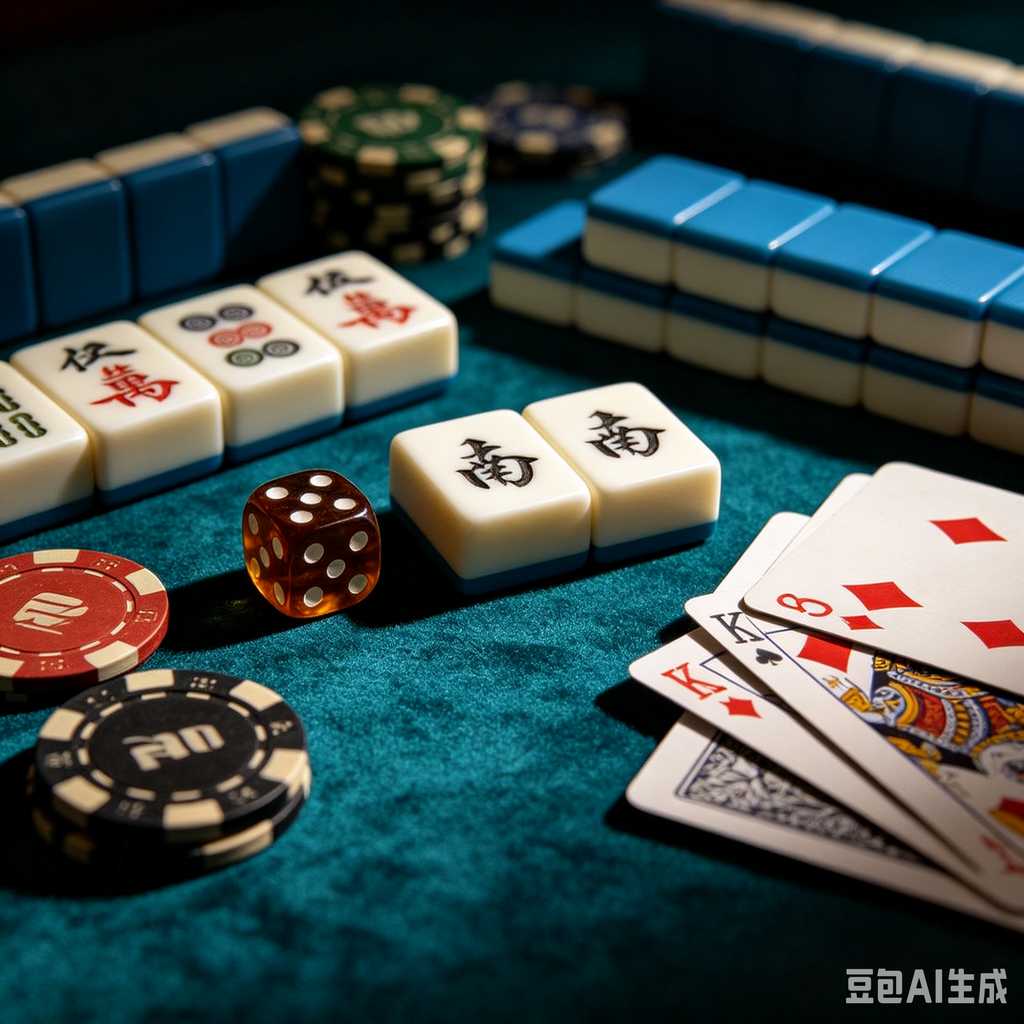 hotel room mahjong set